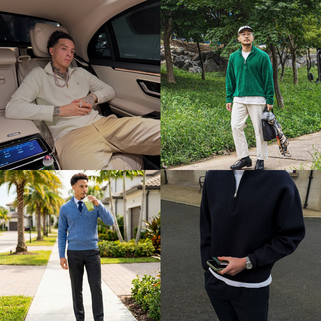 How to Style a Quarter Zip for Any Occasion