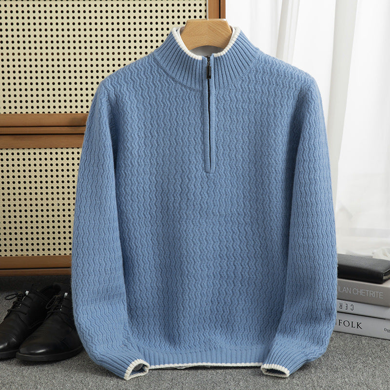 The Cable Knit Zip