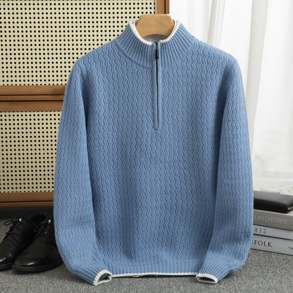 The Cable Knit Zip