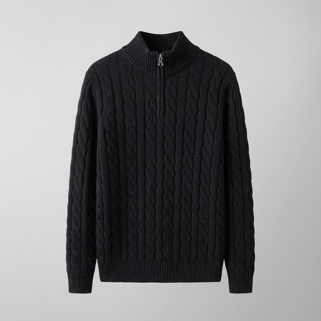The Matcha Knit Zip