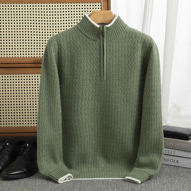 The Cable Knit Zip