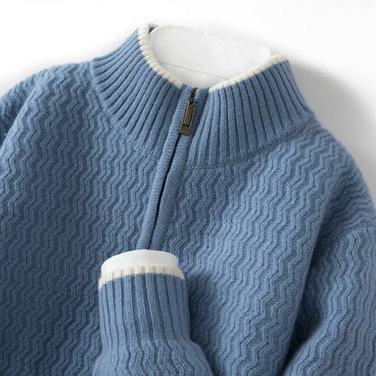 The Cable Knit Zip