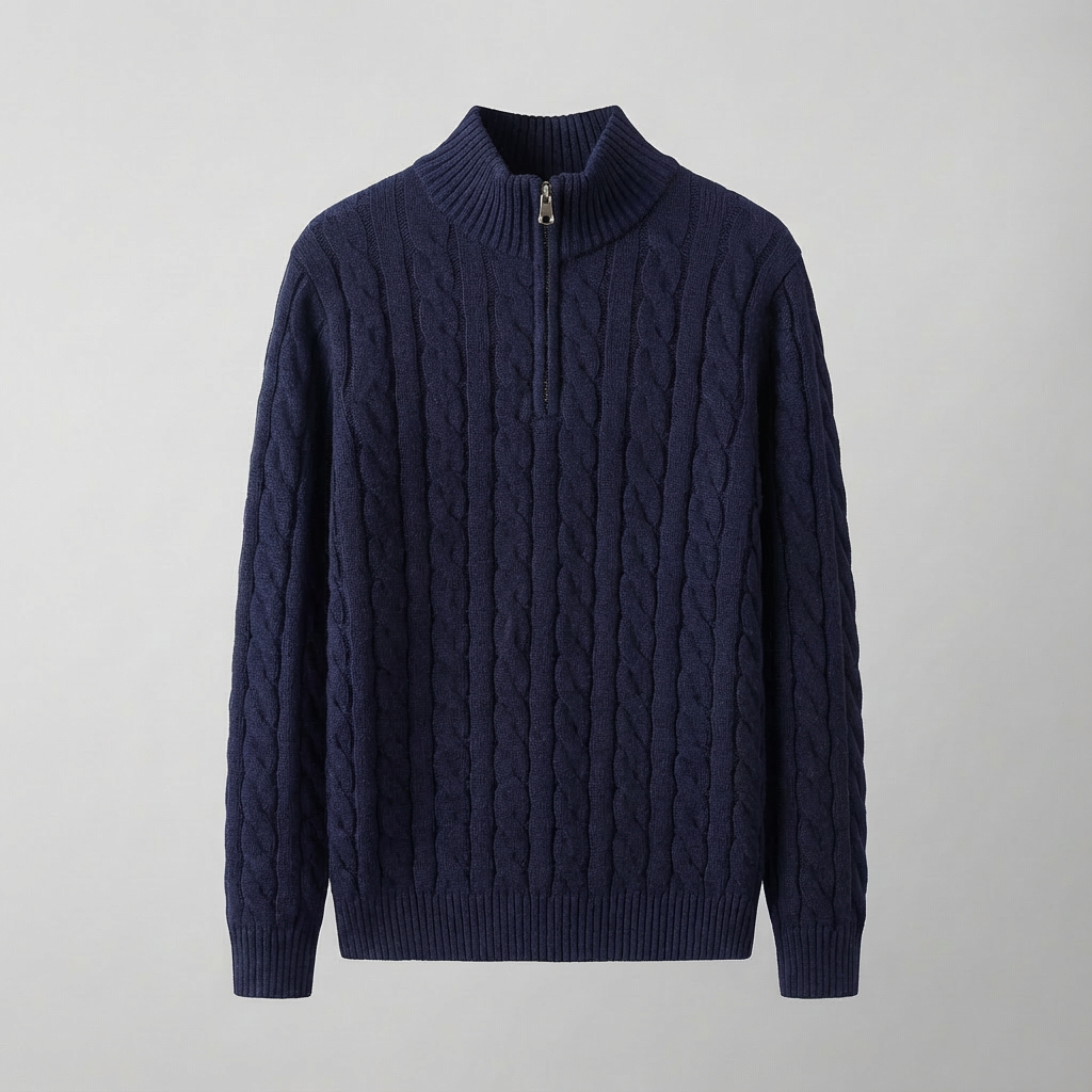 The Matcha Knit Zip