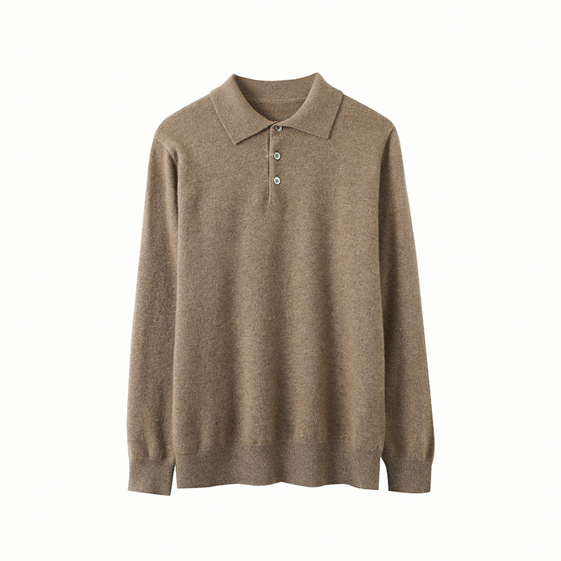 The Cashmere Button Up