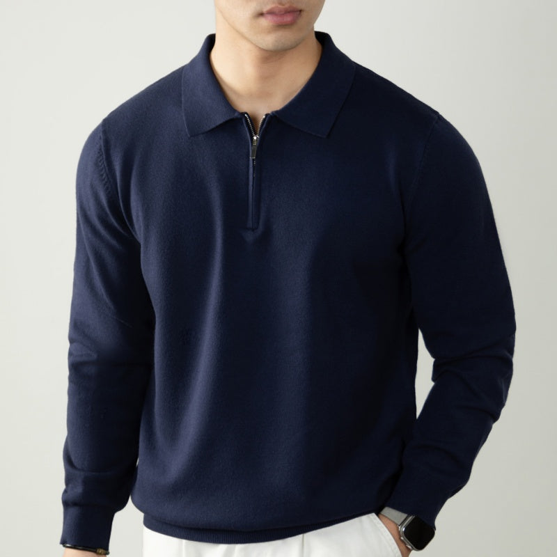The Harper Polo Zip