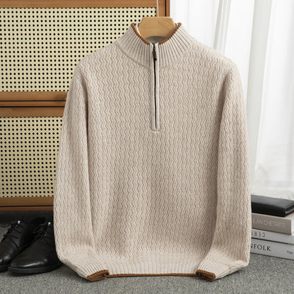 The Cable Knit Zip